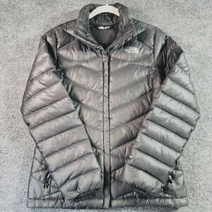 The North Face 550 Goose Down Jacket Women's S/P Black Puffer Light Outerwear